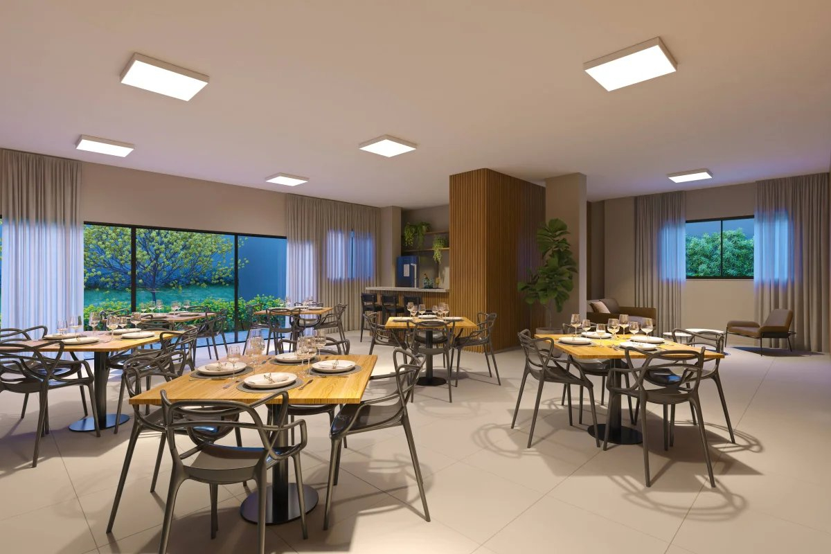 ROOFTOP DE LAZER COM VISTA ESPETACULAR PARA O BANHADO - Julio Cesar Imobi