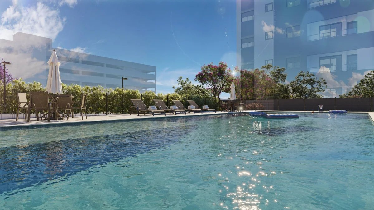 ROOFTOP DE LAZER COM VISTA ESPETACULAR PARA O BANHADO - Julio Cesar Imobi